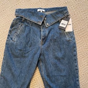 NWT!! RE/DONE 80s jeans, size 27